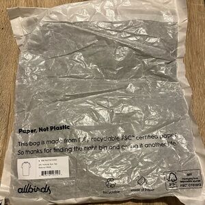 Allbirds natural run tee